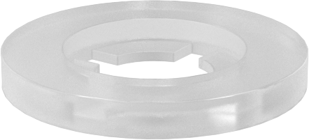 Kendinden Tutunan Pullar, #4 ve M3 vida için, 0.156" ID, 0.265" OD, 0,022“-0,042” Kalınlık