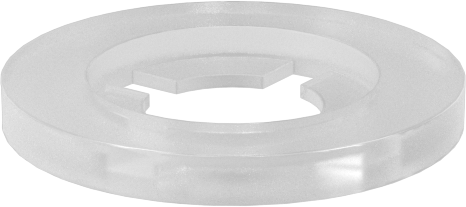 Kendinden Tutunan Pullar, 1/4" ve M6 Vida, 0.375" ID, 0.593" OD, 0,052 inç - 0,072 inç Kalınlık