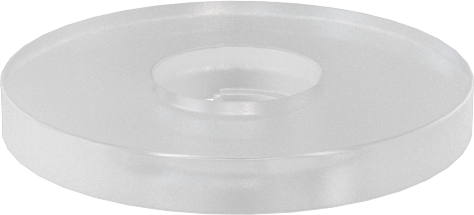 Kendinden Tutunan Pullar, 1/4" ve M6 Vida, 0.252" ID, 0,073“-0,085” Kalınlık, Krem