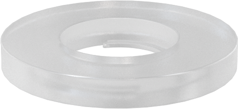 Kendinden Tutunan Pullar, 3/8“&M10 Vida, 0,413” İç Çap, 0,093 inç - 0,104 inç Kalınlık, Krem