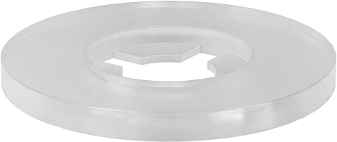 Kendinden Tutunan Pullar, 7 Numaralı Vida için, 0.375" ID, 3/4" OD, 0,052 inç - 0,072 inç Kalınlık