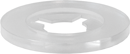 Kendinden Tutunan Pullar, #8 ve M4 Vida için, 0.235" ID, 0.390" OD, 0,022“-0,042” Kalınlık