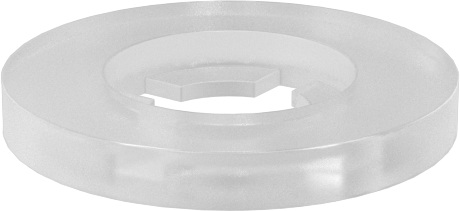 Kendinden Tutunan Pullar, 10 numara ve M5 Vida, 0.277" ID, 1/2" OD, 0,052 inç - 0,072 inç Kalınlık