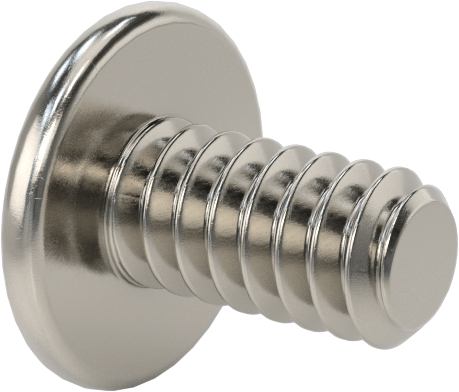 18-8 Paslanmaz Çelik Bombe Başlı Phillips Vida, 6-32 Diş Boyutu, 1/4" Uzunluk