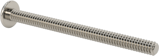 18-8 Paslanmaz Çelik Bombe Başlı Phillips Vida, 4-40 Diş Boyutu, 1-1/2" Uzunluk