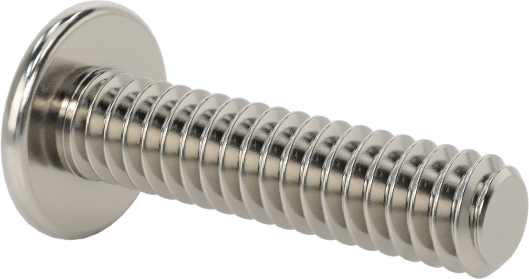 18-8 Paslanmaz Çelik Bombe Başlı Phillips Vida, 0-80 Diş Boyutu, 1/4" Uzunluk