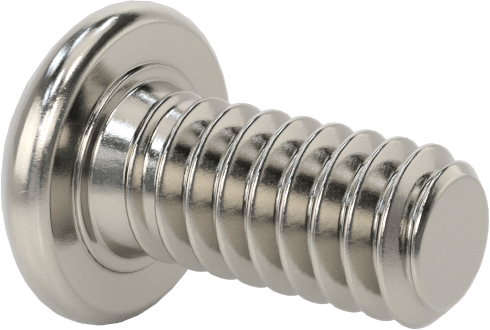Pasifleştirilmiş 18-8 Paslanmaz Çelik Silindir Başlı Phillips Vida, 0-80 Diş, 1/8" Uzunluk