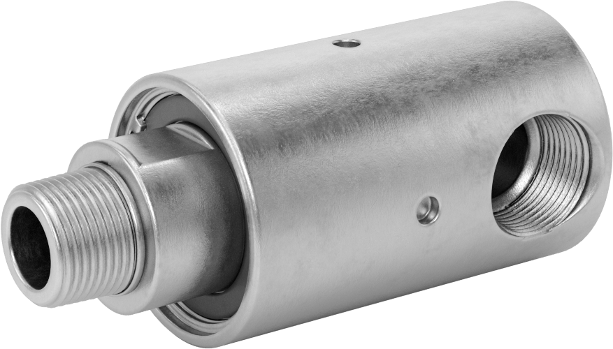 Paslanmaz Çelik Dönen Eklem, Tek Yönlü Akış, Sol El, 3/4 NPT Erkek x 3/4 NPT Dişi