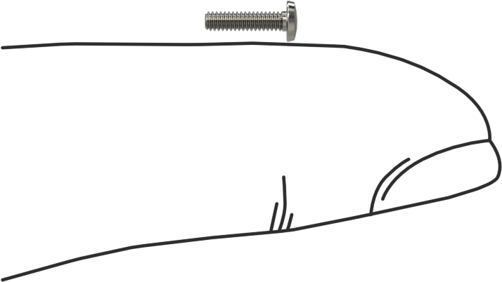 Paslanmaz Çelik Bağlama Başlı Oluklu Vidalar, 0-80 Diş, 1/4" Uzunluk