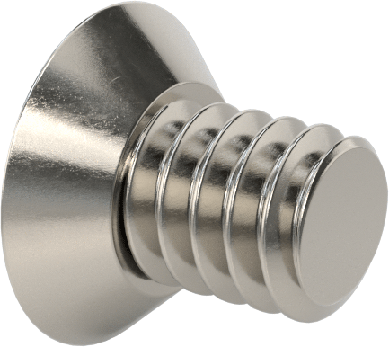 18-8 Paslanmaz Çelik Phillips Oval Başlı Vidalar, 2-56 Diş Boyutu, 1/8" Uzunluk