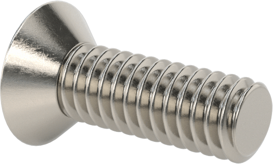 18-8 Paslanmaz Çelik Phillips Oval Başlı Vidalar, 8-32 Diş Boyutu, 1/2" Uzunluk