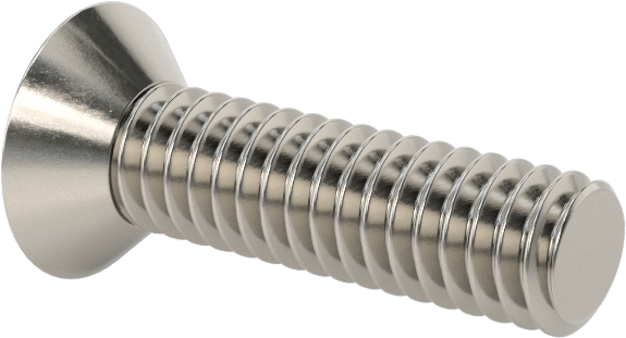 18-8 Paslanmaz Çelik Phillips Oval Başlı Vidalar, 8-32 Diş Boyutu, 5/8" Uzunluk