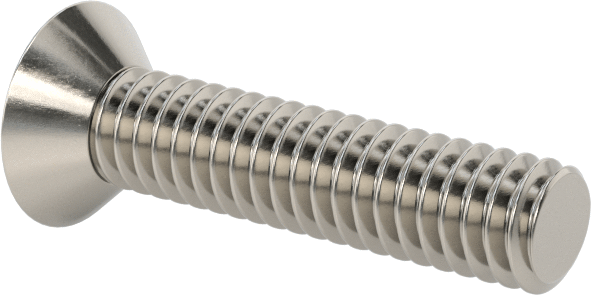 18-8 Paslanmaz Çelik Phillips Oval Başlı Vidalar, 8-32 Diş Boyutu, 3/4" Uzunluk