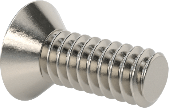 18-8 Paslanmaz Çelik Phillips Oval Başlı Vidalar, 10-24 Diş Boyutu, 1/2" Uzunluk
