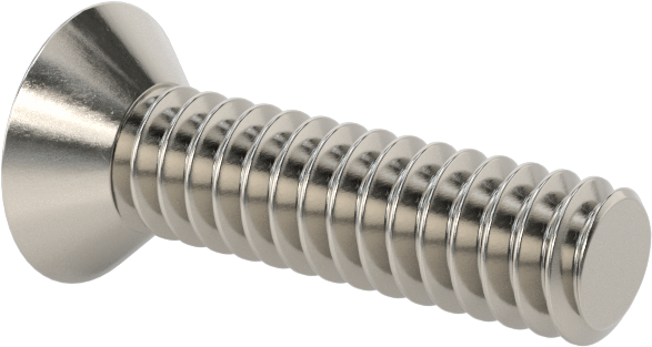 18-8 Paslanmaz Çelik Phillips Oval Başlı Vidalar, 10-24 Diş Boyutu, 3/4" Uzunluk