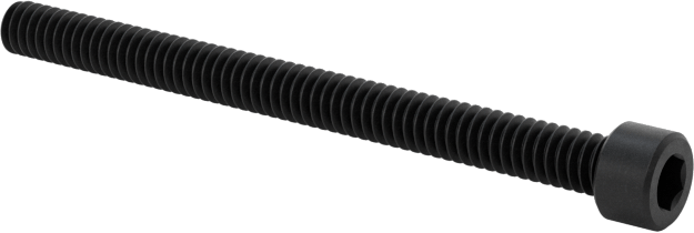 Siyah Oksit Alaşımlı Çelik Soket Başlı Vida, 0-80 Diş Boyutu, 3/4" Uzunluk