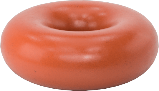 Yüksek Sıcaklık Silikon O-Ring, 3/64 Kesirli Genişlik, Dash Numarası 002