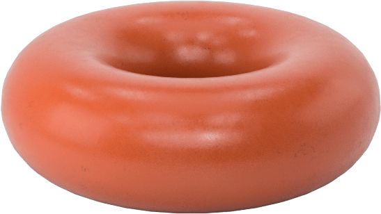 Yüksek Sıcaklık Silikon O-Ring, 1/16 Kesirli Genişlik, Dash Numarası 004