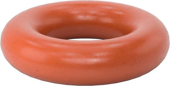 Yüksek Sıcaklık Silikon O-Ring, 1/16 Kesirli Genişlik, Dash Numarası 007