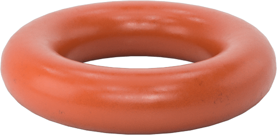 Yüksek Sıcaklık Silikon O-Ring, 1/16 Kesirli Genişlik, Dash Numarası 008
