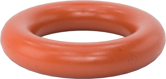 Yüksek Sıcaklık Silikon O-Ring, 1/16 Kesirli Genişlik, Dash Numarası 009