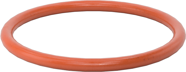 Yüksek Sıcaklık Silikon O-Ring, 1/16 Kesirli Genişlik, Dash Numarası 021