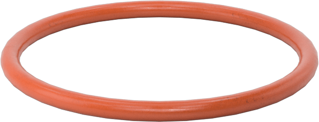 Yüksek Sıcaklık Silikon O-Ring, 1/16 Kesirli Genişlik, Dash Numarası 023