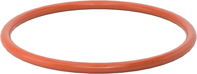 Yüksek Sıcaklık Silikon O-Ring, 1/16 Kesirli Genişlik, Dash No. 026