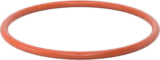 Yüksek Sıcaklık Silikon O-Ring, 1/16 Kesirli Genişlik, Dash Numarası 028