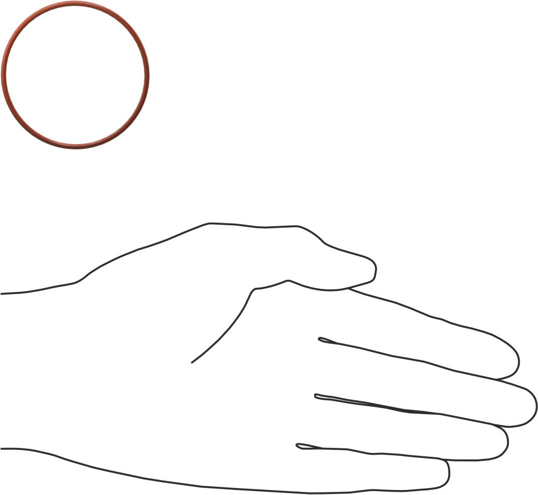Yüksek Sıcaklık Silikon O-Ring, 1/16 Kesirli Genişlik, Dash Numarası 032