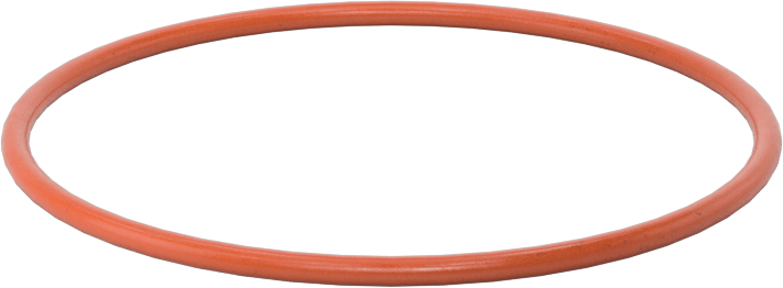 Yüksek Sıcaklık Silikon O-Ring, 1/16 Kesirli Genişlik, Dash Numarası 032