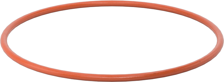Yüksek Sıcaklık Silikon O-Ring, 1/16 Kesirli Genişlik, Dash No. 035