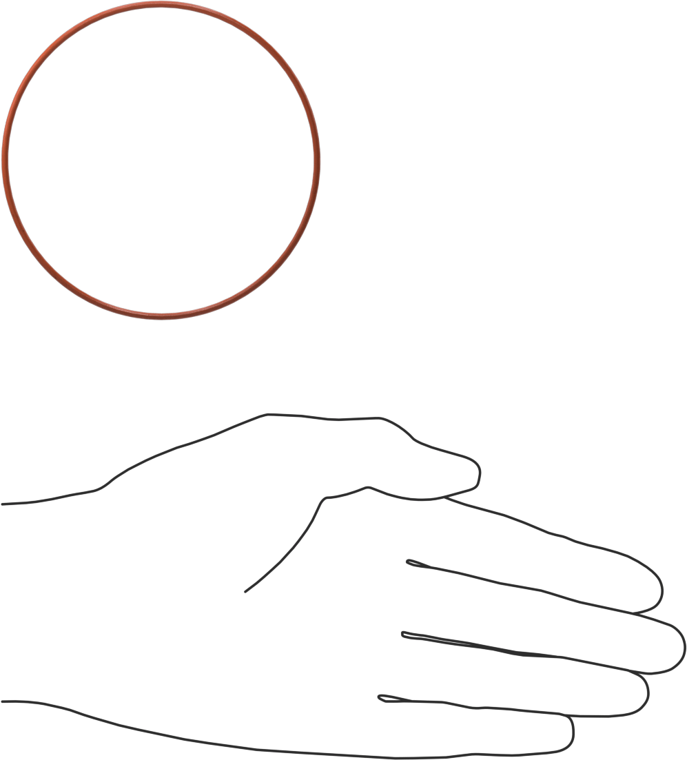 Yüksek Sıcaklık Silikon O-Ring, 1/16 Kesirli Genişlik, Dash Numarası 042
