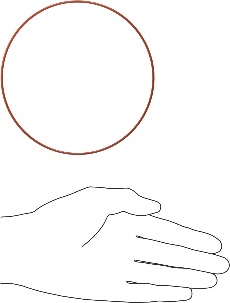 Yüksek Sıcaklık Silikon O-Ring, 1/16 Kesirli Genişlik, Dash Numarası 048
