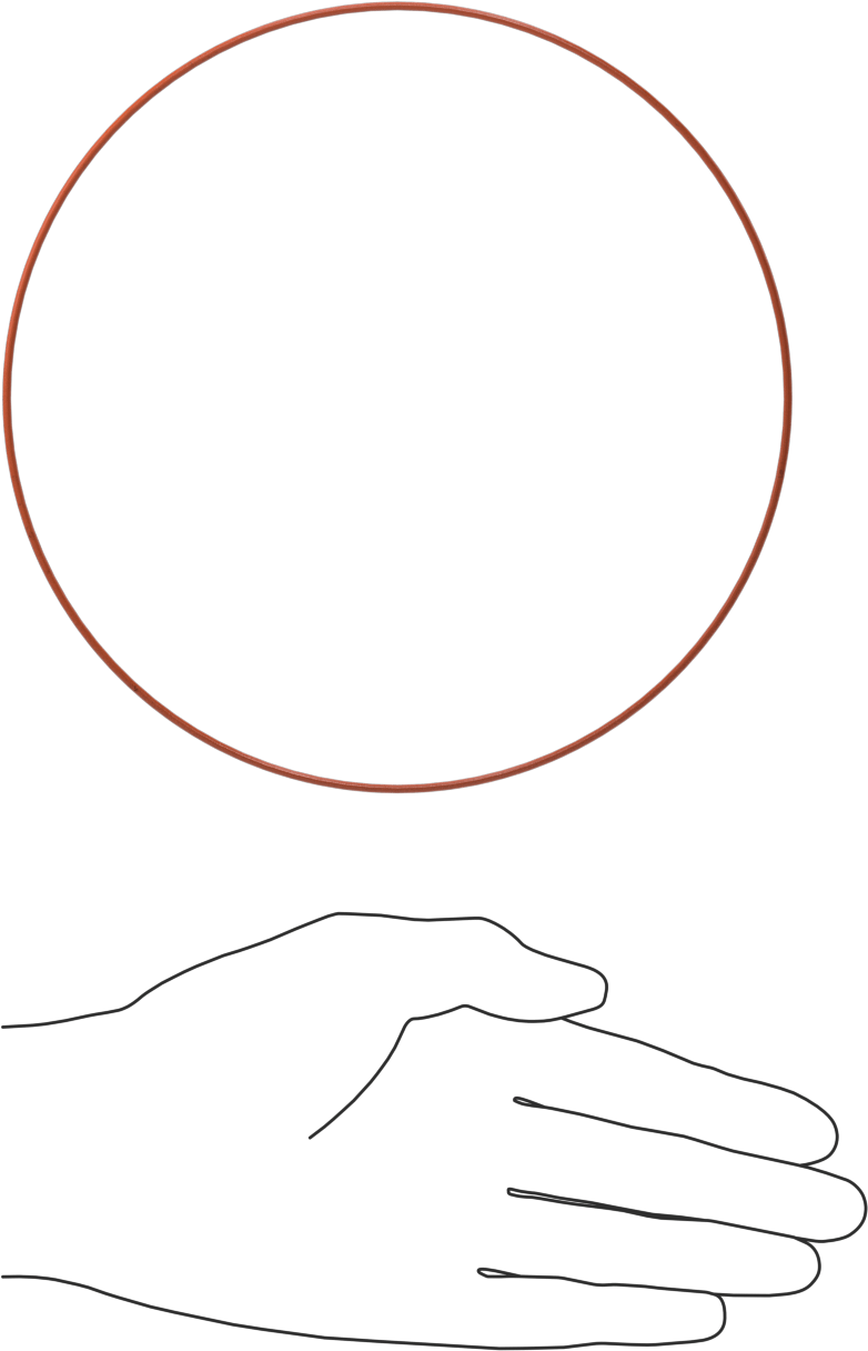 Yüksek Sıcaklık Silikon O-Ring, 1/16 Kesirli Genişlik, Dash No. 055
