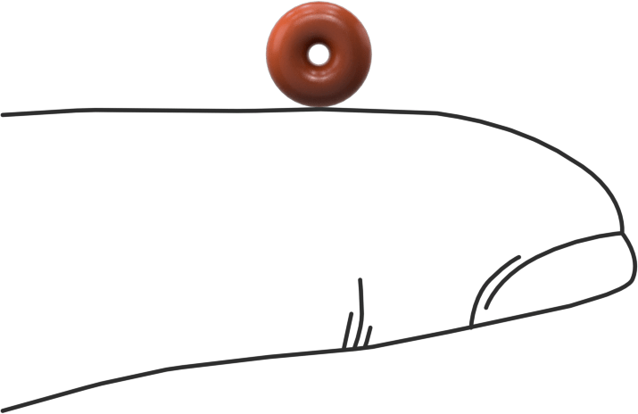 Yüksek Sıcaklık Silikon O-Ring, 3/32 Kesirli Genişlik, Dash No. 102