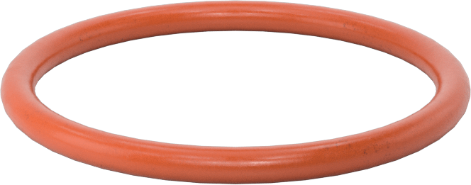 Yüksek Sıcaklık Silikon O-Ring, 3/32 Kesirli Genişlik, Dash Numarası 124