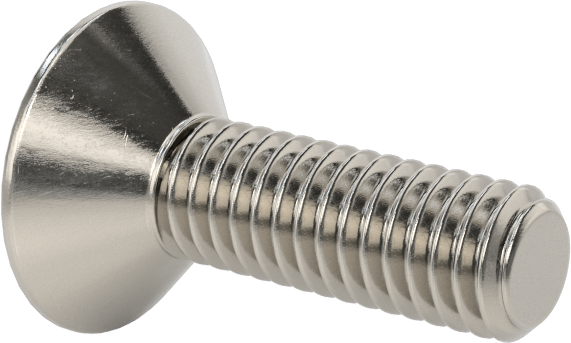 Kurcalamaya Dayanıklı Torx Düz Başlı Vidalar, 18-8 Paslanmaz Çelik, M3,5 x 0,6 mm Diş Boyutu, 12 mm Uzunluk