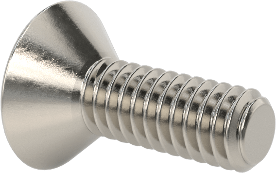 Kurcalamaya Dayanıklı Torx Düz Başlı Vidalar, Torx Plus, 18-8 Paslanmaz Çelik, 8-32 Diş Boyutu, 1/2" Uzunluk