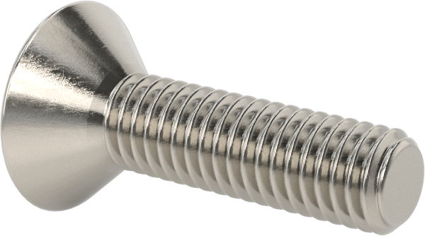 Kurcalamaya Dayanıklı Torx Düz Başlı Vidalar, Torx Plus, 18-8 Paslanmaz Çelik, 10-32 Diş Boyutu, 3/4" Uzunluk
