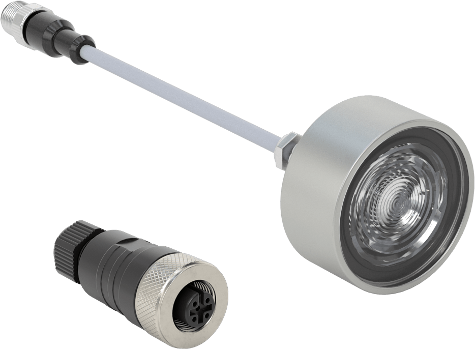 Puck Makine Işığı, Dahili LED ile, Spot Işın