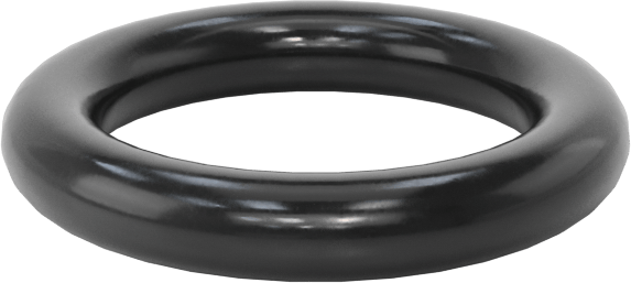 Kimyasallara Dayanıklı Viton® Floroelastomer O-Ring, Yüksek Basınç, 1/16 Kesirli Genişlik, Dash No. 011