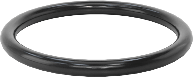 Kimyasallara Dayanıklı Viton® Floroelastomer O-Ring, Yüksek Basınç, 1/16 Kesirli Genişlik, Dash No. 018