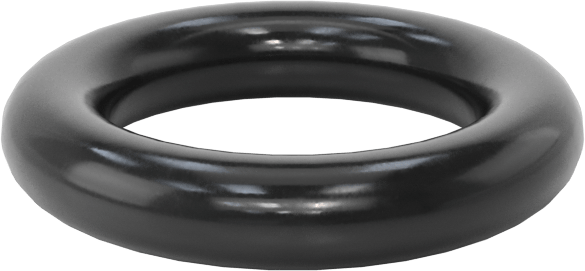 Kimyasallara Dayanıklı Viton® Floroelastomer O-Ring, Yüksek Basınç, 3/32 Kesirli Genişlik, Dash No. 110