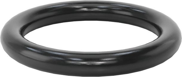 Kimyasallara Dayanıklı Viton® Floroelastomer O-Ring, Yüksek Basınç, 3/32 Kesirli Genişlik, Dash No. 114