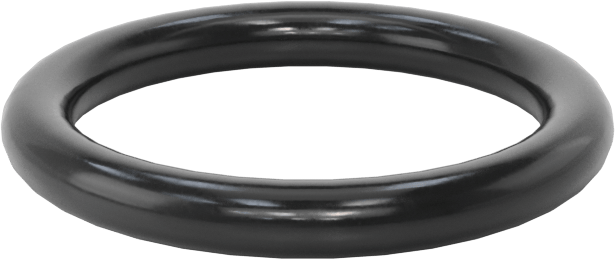 Kimyasallara Dayanıklı Viton® Floroelastomer O-Ring, Yüksek Basınç, 3/32 Kesirli Genişlik, Dash No. 115