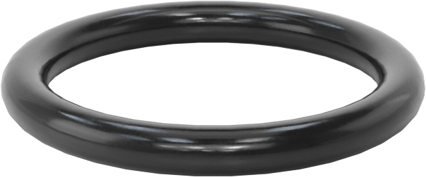 Kimyasallara Dayanıklı Viton® Floroelastomer O-Ring, Yüksek Basınç, 3/32 Kesirli Genişlik, Dash No. 116