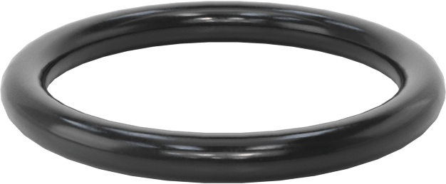 Kimyasallara Dayanıklı Viton® Floroelastomer O-Ring, Yüksek Basınç, 3/32 Kesirli Genişlik, Dash No. 117