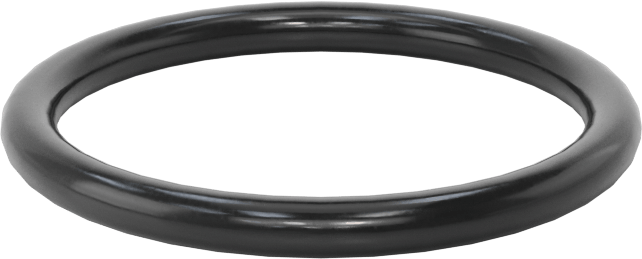 Kimyasallara Dayanıklı Viton® Floroelastomer O-Ring, Yüksek Basınç, 3/32 Kesirli Genişlik, Dash No. 120