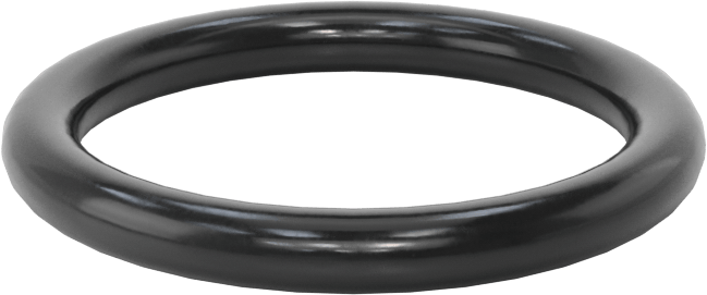 Kimyasallara Dayanıklı Viton® Floroelastomer O-Ring, Yüksek Basınç, 1/8 Kesirli Genişlik, Dash Numarası 214